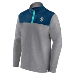 NHL Seattle Kraken Fanatics Launch It Quarter-Zip Jacket