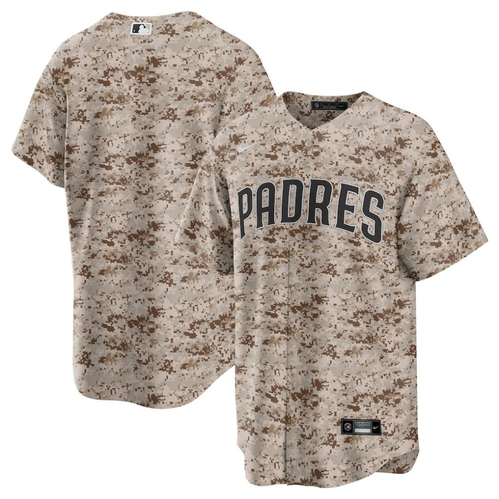 Camo San Diego Padres Nike USMC Alternate Replica Team Jersey