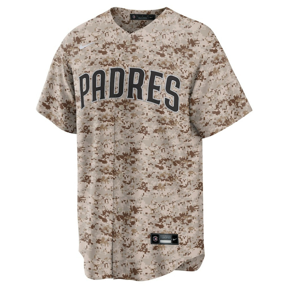 Camo San Diego Padres Nike USMC Alternate Replica Team Jersey