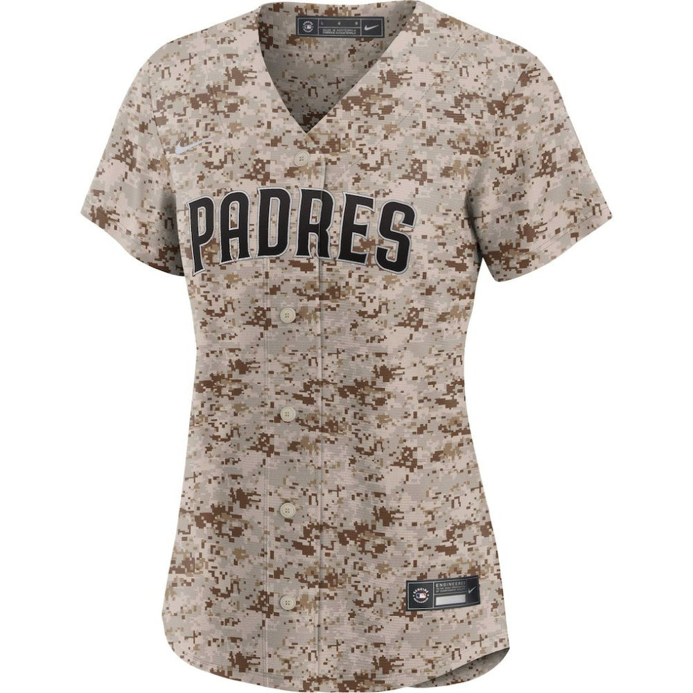 Camo Manny Machado San Diego Padres Nike Women's USMC Alternate Replica Player Jersey