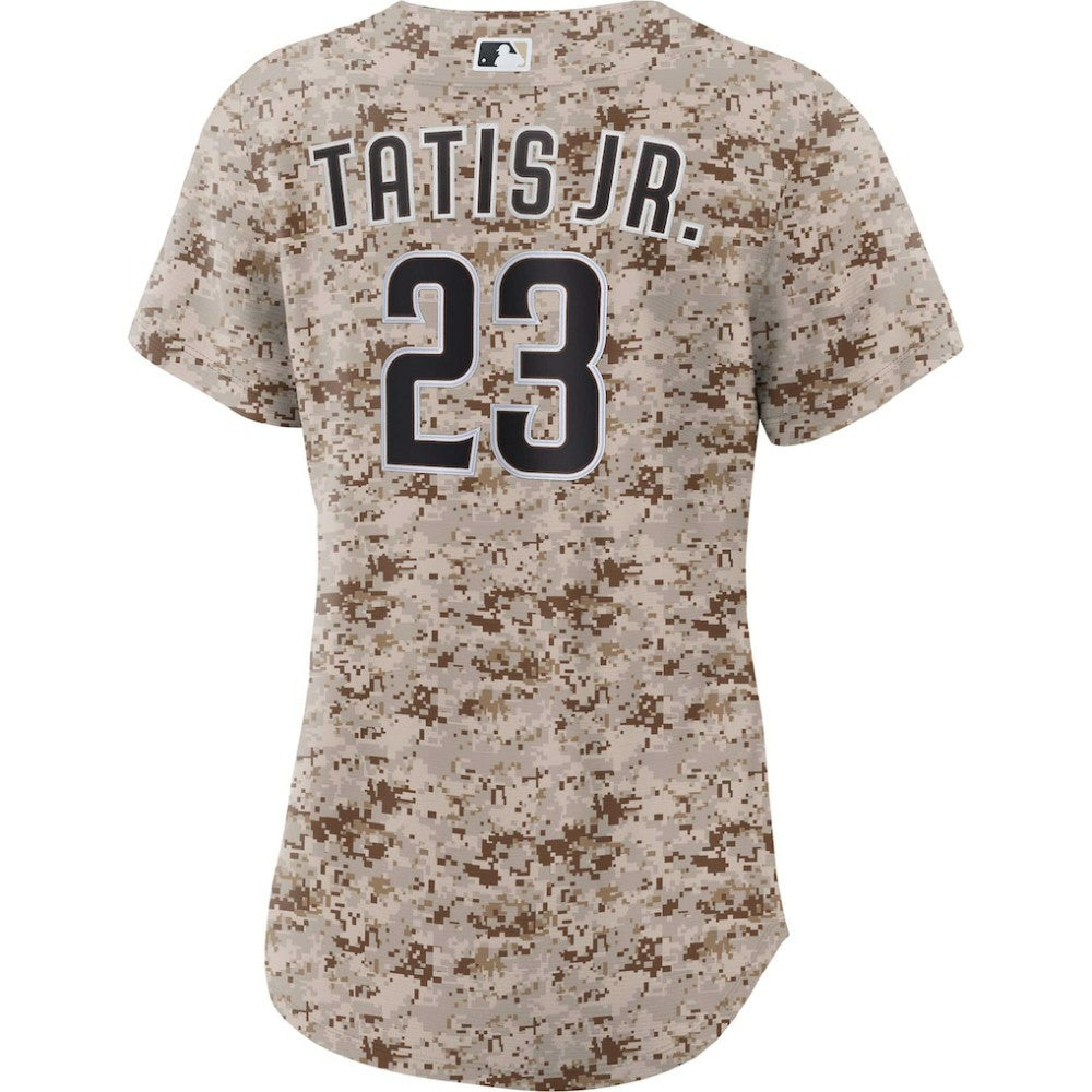 Camo Fernando Tatis Jr. San Diego Padres Nike Women's USMC Alternate Replica Player Jersey