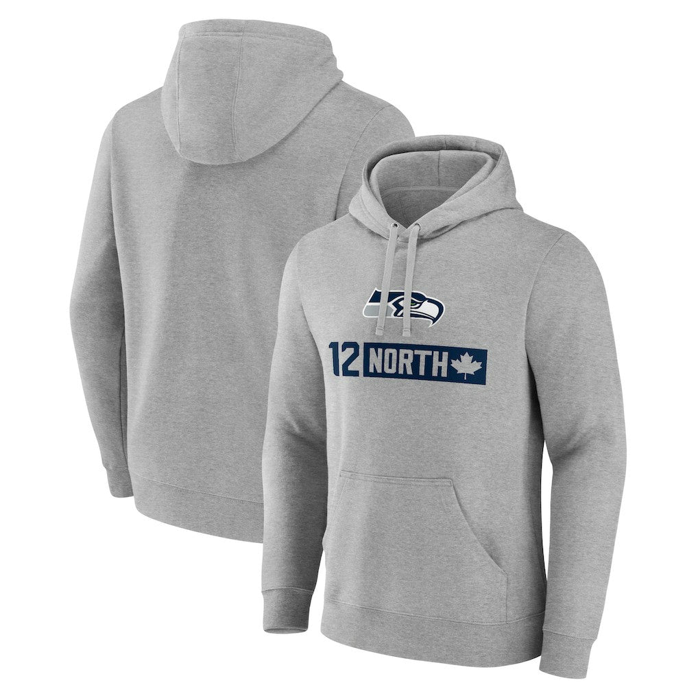 12 North Pullover Hoodie - Seattle Seahawks Hoodies