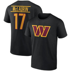 Terry McLaurin  Icon Player Name & Number T-Shirt - Washington Commanders T-shirts