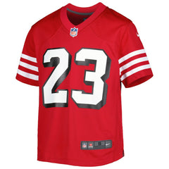 Christian McCaffrey  Youth Game Jersey - San Francisco 49ers Jerseys