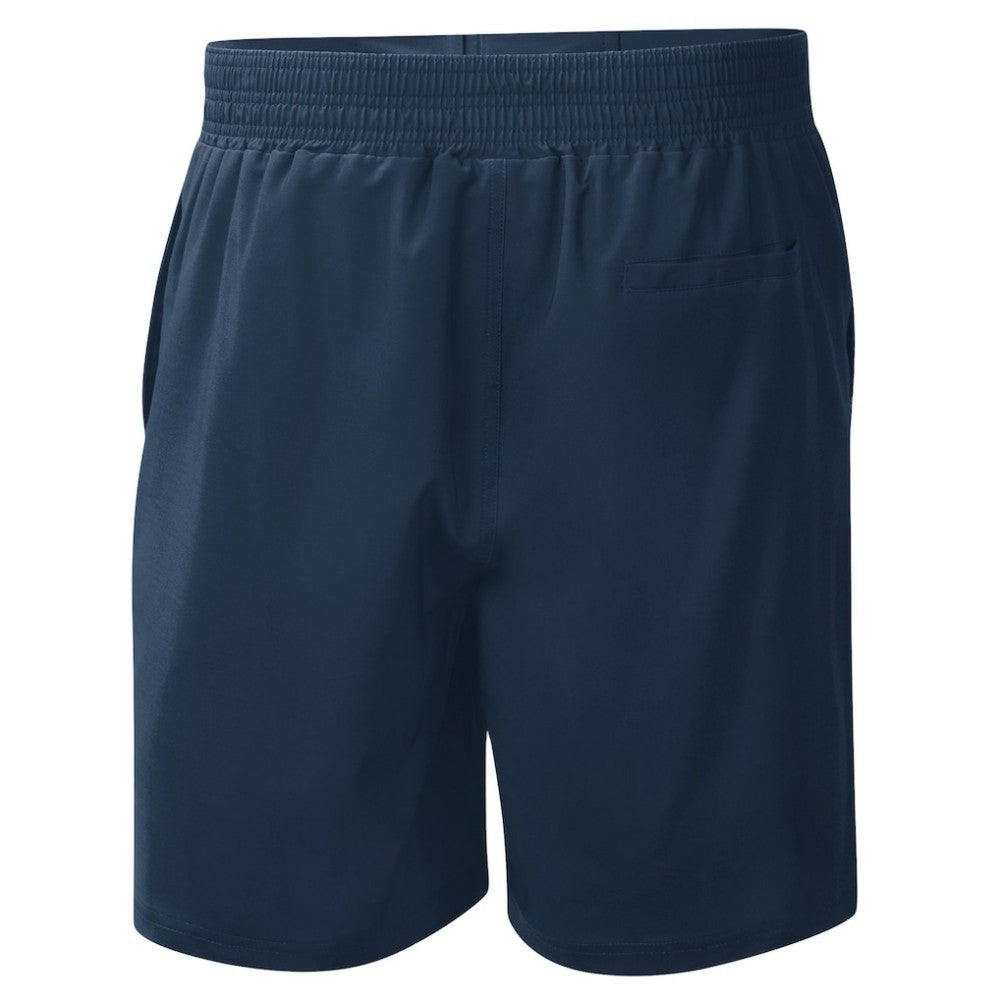 Navy Atlanta Braves G-III Sports by Carl Banks Breeze Volley Swim Shorts