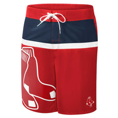 Red Boston Red Sox G-III Sports by Carl Banks Sea Wind Swim Shorts