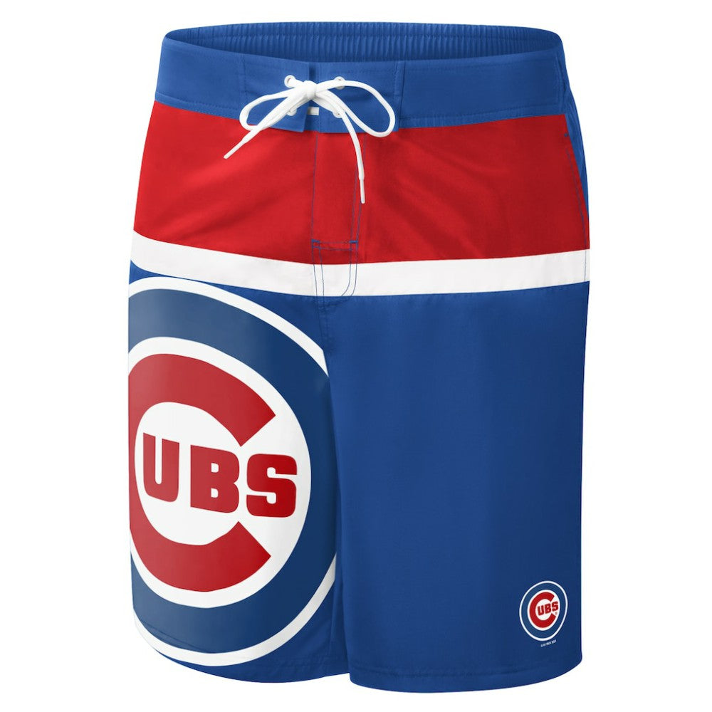 Royal Chicago Cubs G-III Sports by Carl Banks Sea Wind Swim Shorts