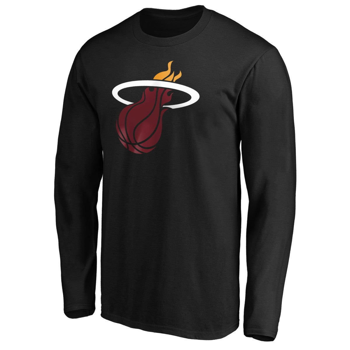 Bam Adebayo Miami Heat Playmaker Team Name & Number Long Sleeve T-Shirt