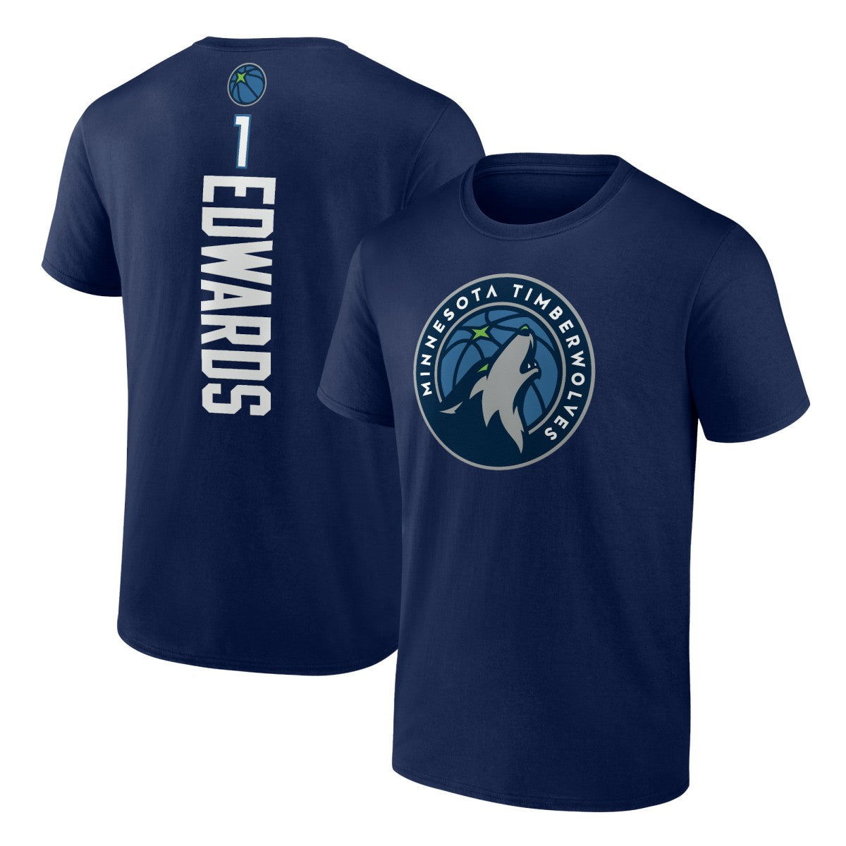Anthony Edwards Minnesota Timberwolves Playmaker Team Name & Number T-Shirt
