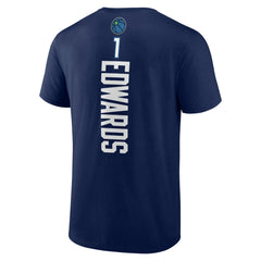 Anthony Edwards Minnesota Timberwolves Playmaker Team Name & Number T-Shirt