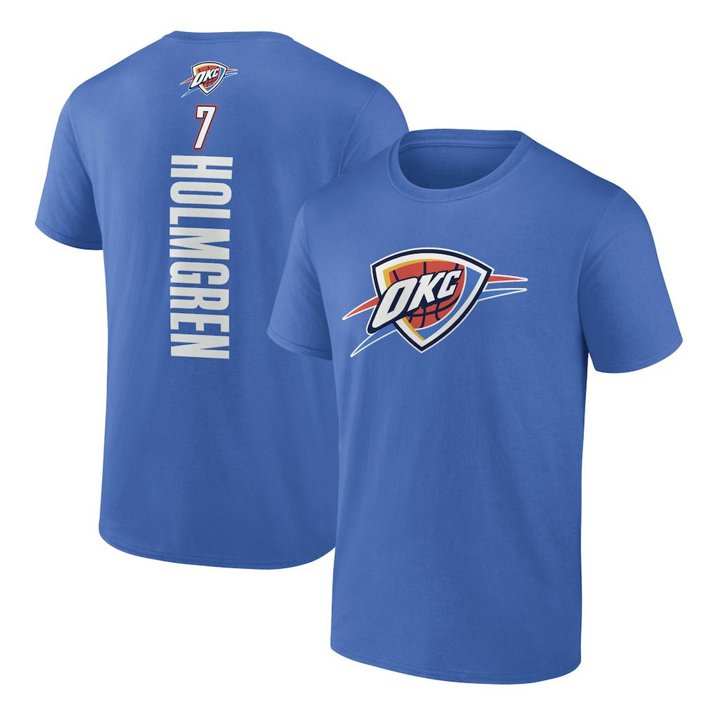 Chet Holmgren Oklahoma City Thunder Playmaker Team Name & Number T-Shirt