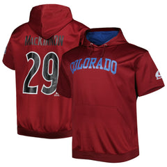 NHL Nathan MacKinnon Colorado Avalanche Fanatics Big & Tall Name & Number Pullover Hoodie