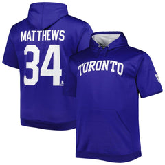 NHL Auston Matthews Toronto Maple Leafs Fanatics Big & Tall Name & Number Pullover Hoodie