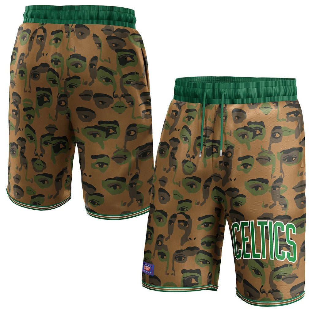Fanatics Boston Celtics NBA & KidSuper Studios Unisex Hometown Shorts