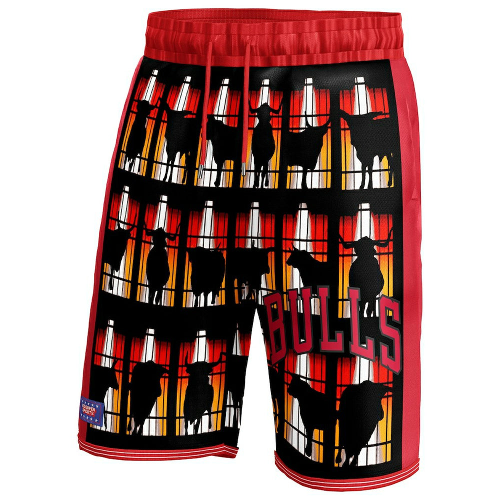 Fanatics Chicago Bulls NBA & KidSuper Studios Unisex Hometown Shorts