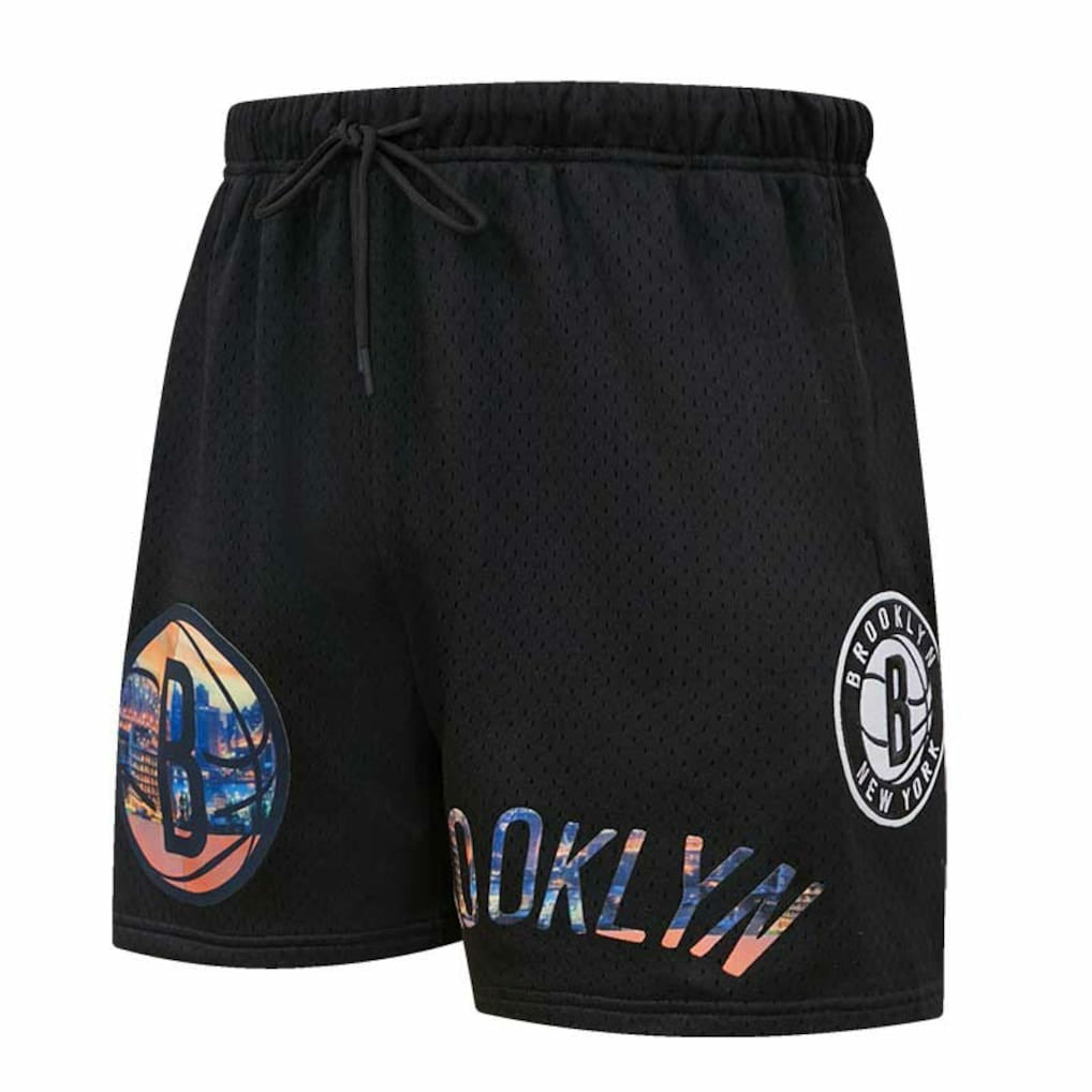 Brooklyn Nets Pro Standard City Scape Mesh Shorts