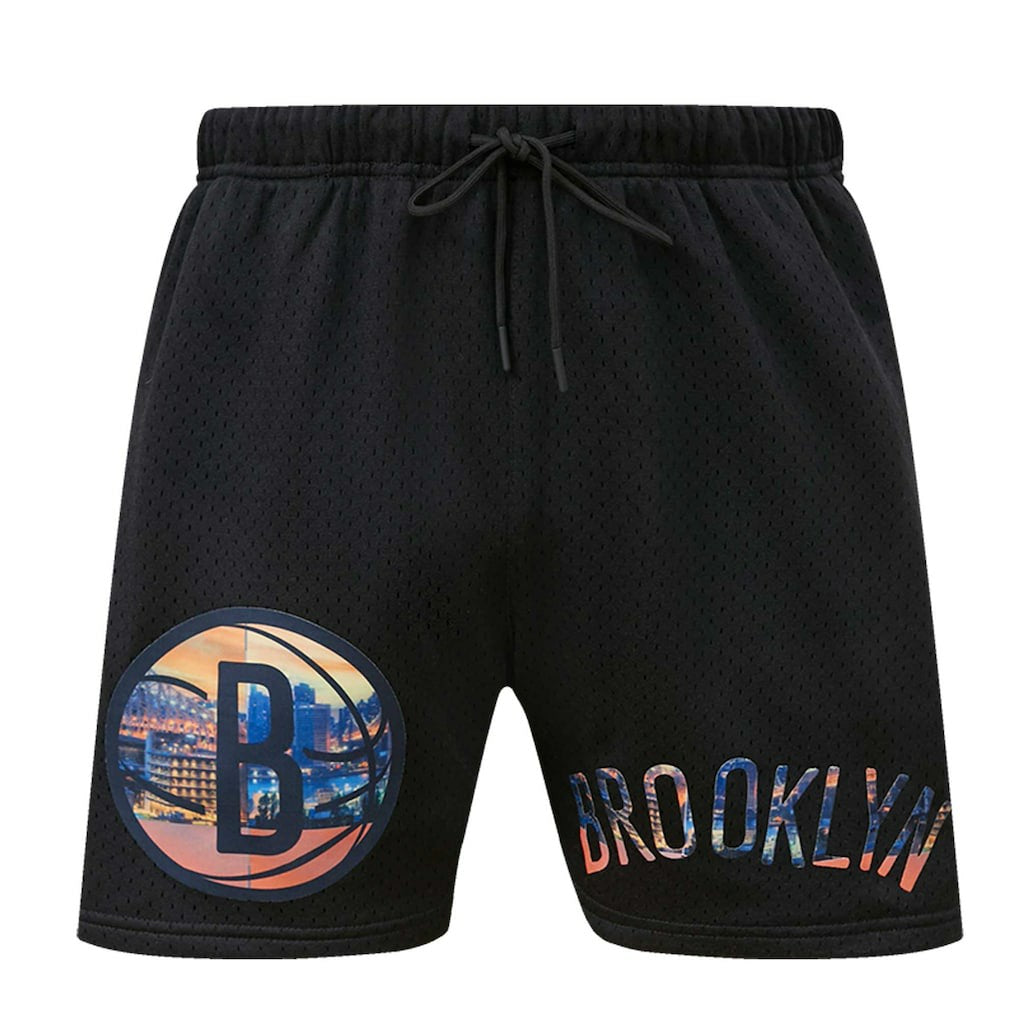 Brooklyn Nets Pro Standard City Scape Mesh Shorts