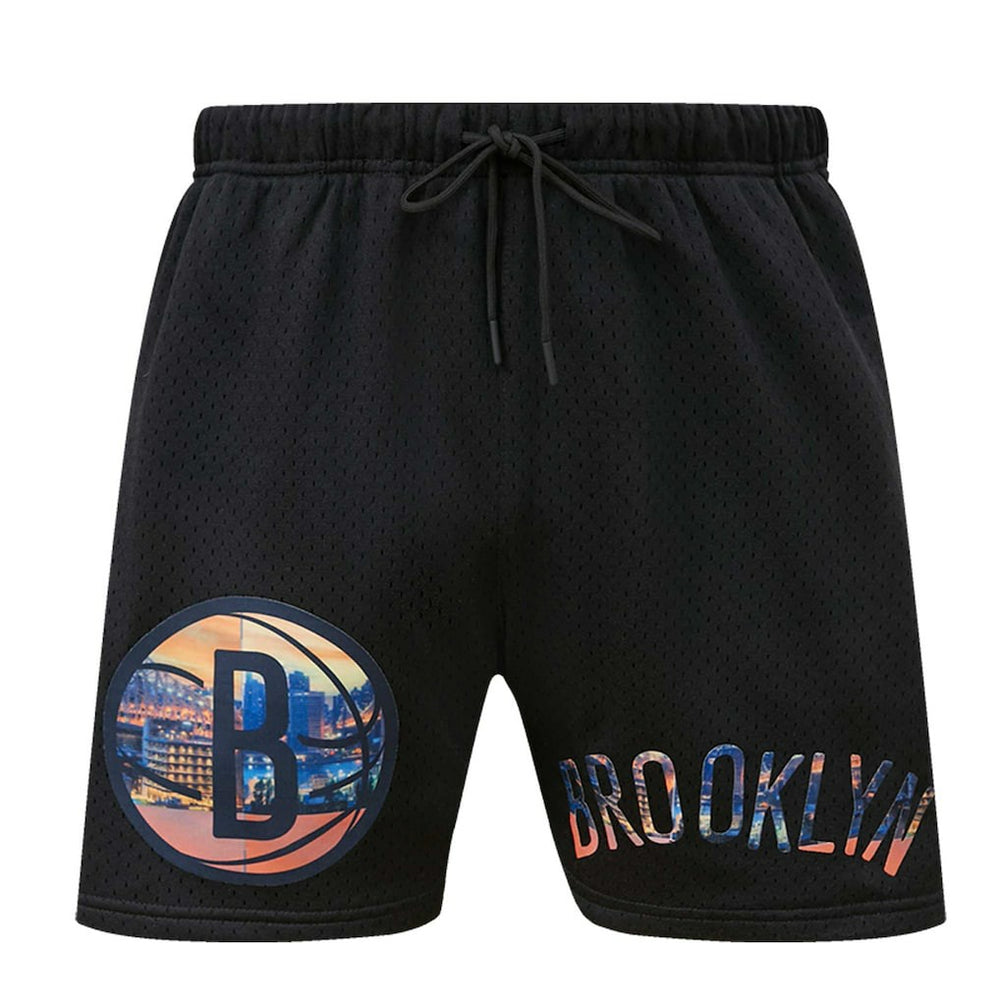 Brooklyn Nets Pro Standard City Scape Mesh Shorts