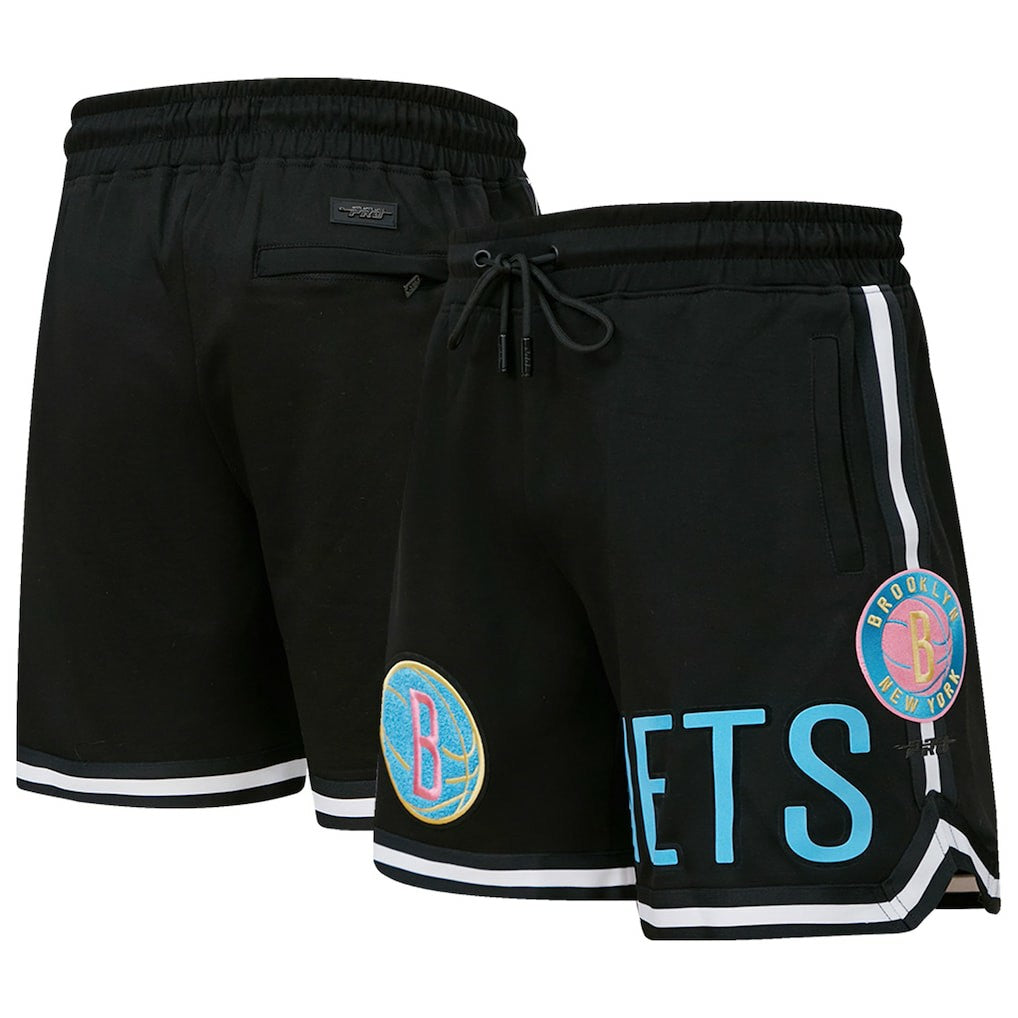 Brooklyn Nets Pro Standard Washed Neon Shorts
