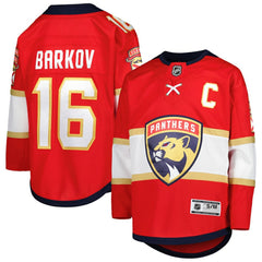 NHL Aleksander Barkov Florida Panthers Youth Home Premier Player Jersey