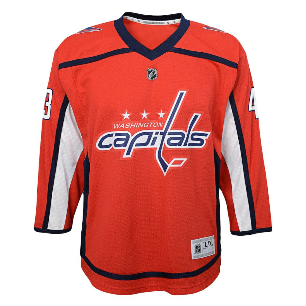 NHL Tom Wilson Washington Capitals Youth Home Replica Player Jersey