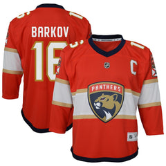 NHL Aleksander Barkov Florida Panthers Youth Home Captain Replica Player Jersey