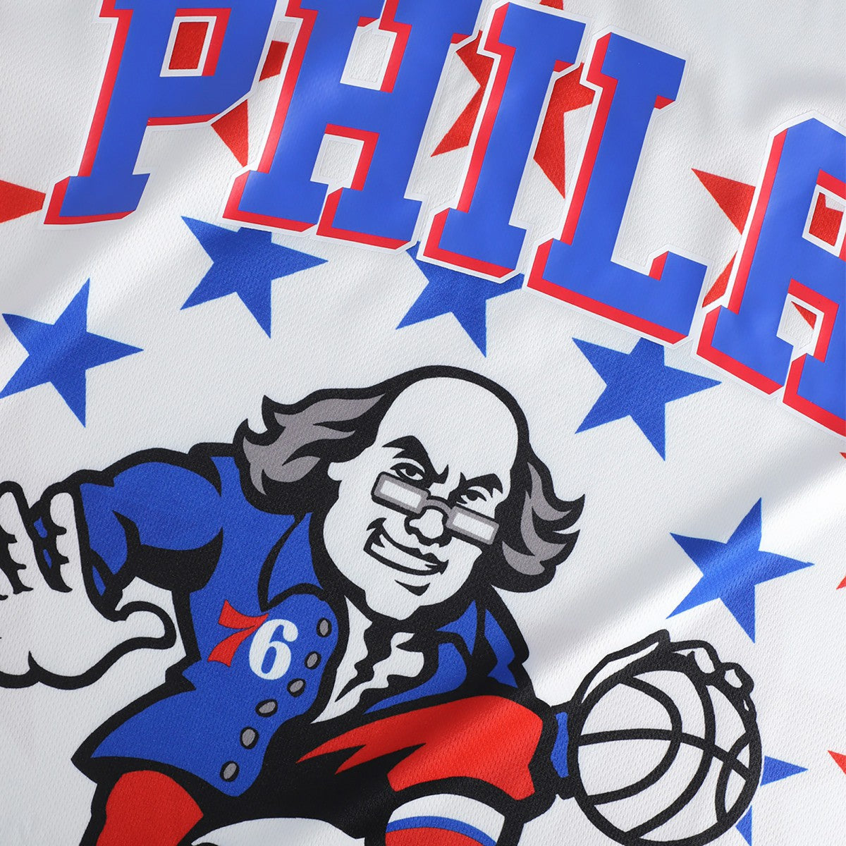 Fanatics Philadelphia 76ers NBA & KidSuper Studios Unisex Hometown Jersey