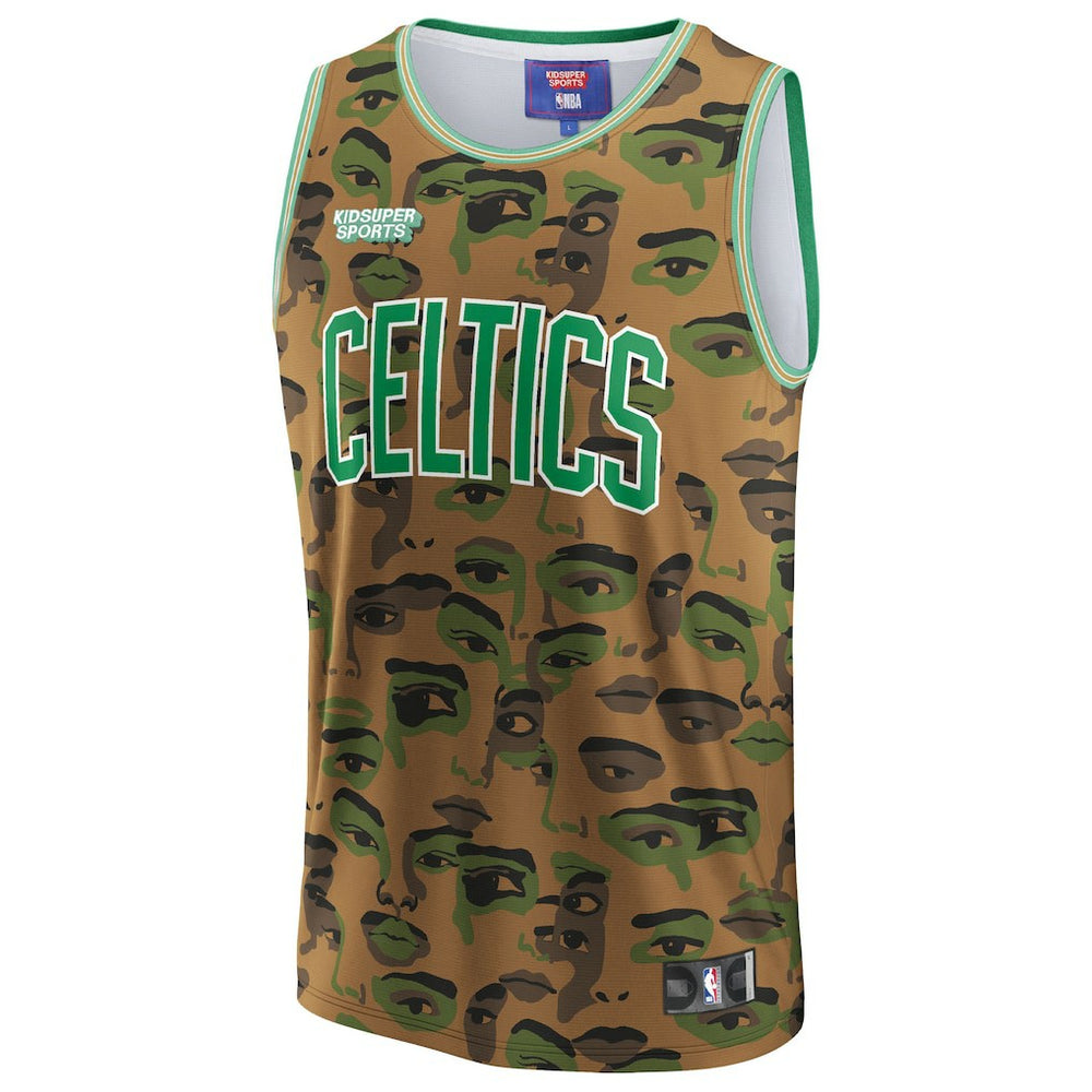 Fanatics Boston Celtics NBA & KidSuper Studios Unisex Hometown Jersey
