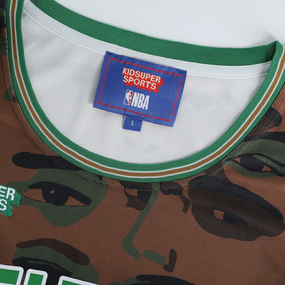 Fanatics Boston Celtics NBA & KidSuper Studios Unisex Hometown Jersey