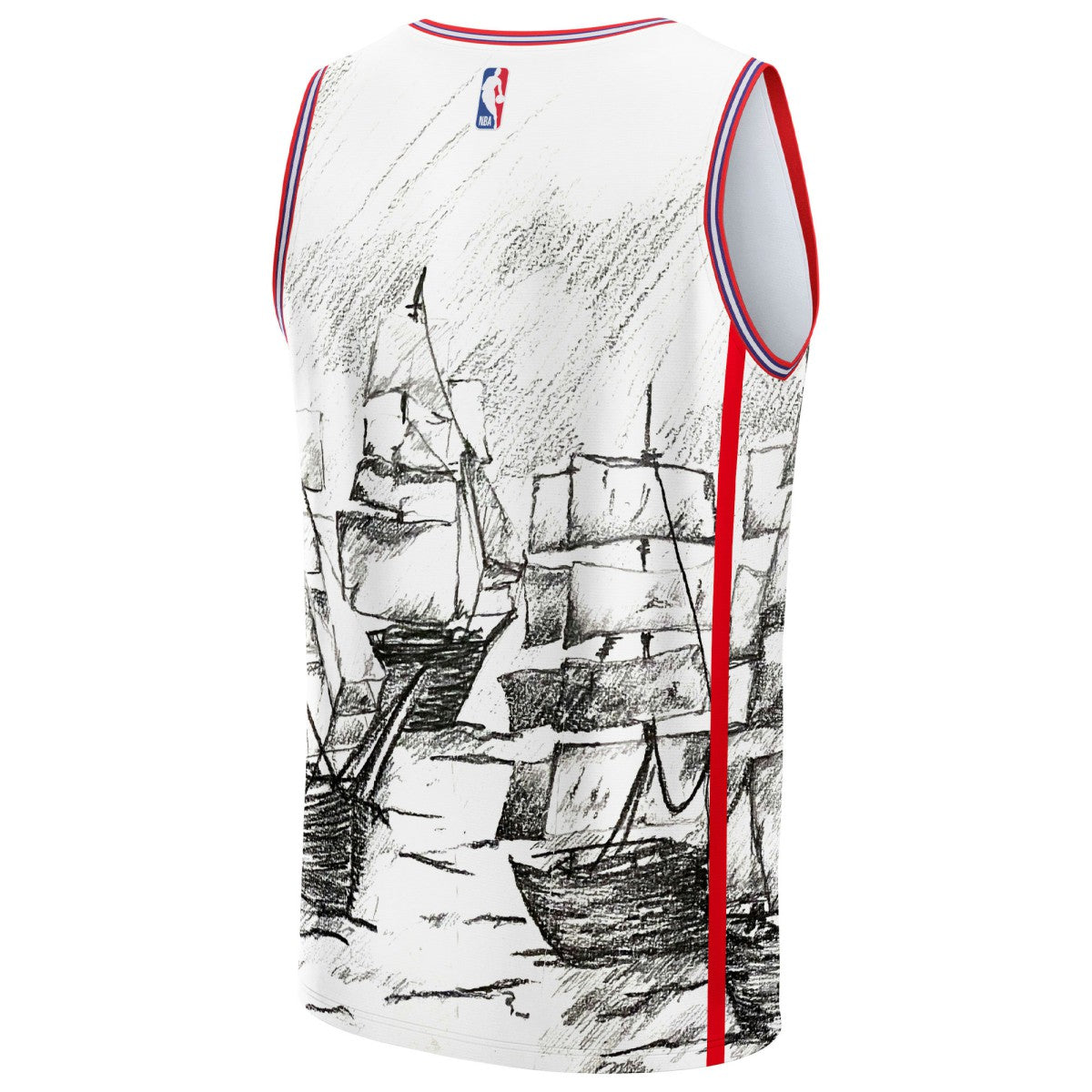 Fanatics LA Clippers NBA & KidSuper Studios Unisex Hometown Jersey