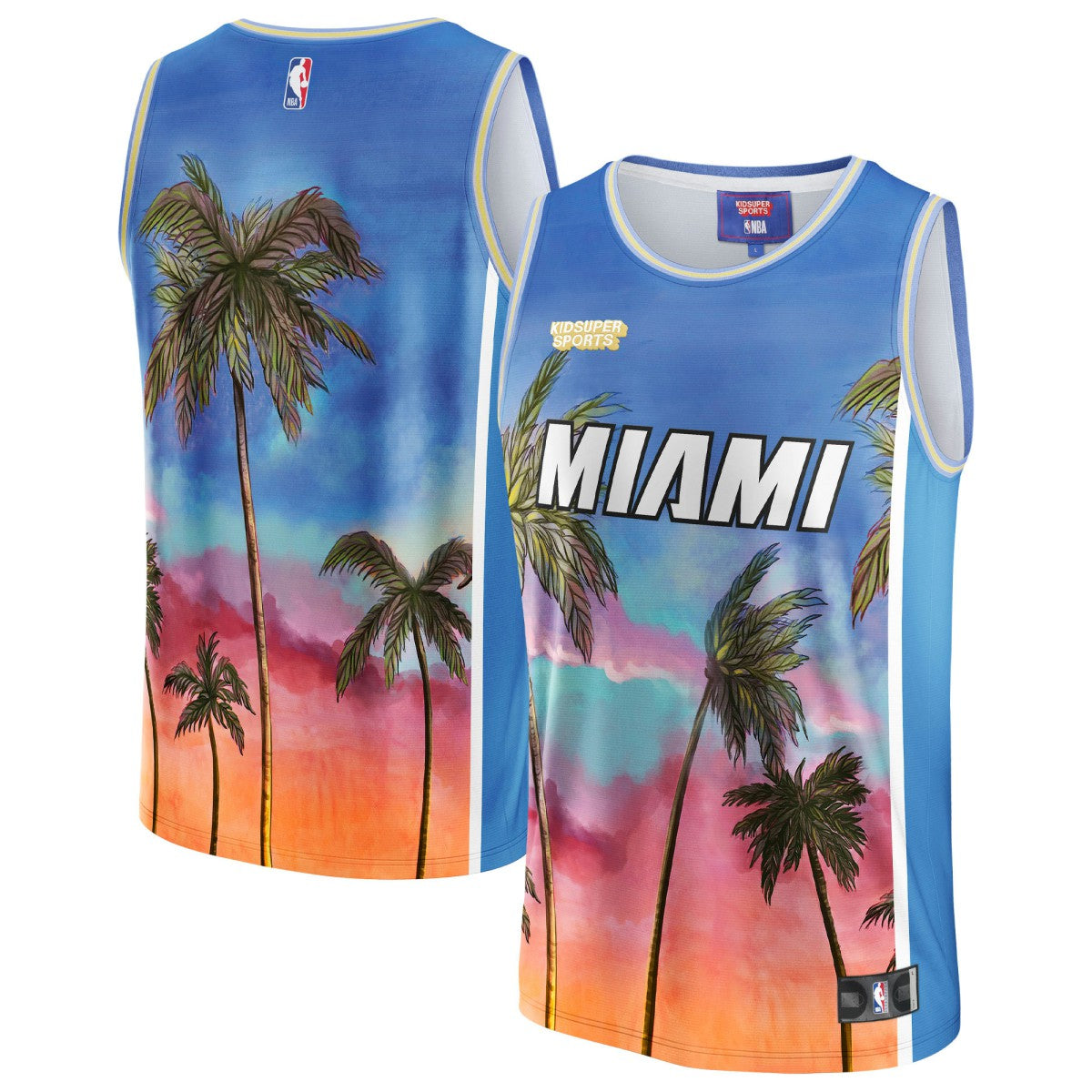 Fanatics Miami Heat NBA & KidSuper Studios Unisex Hometown Jersey