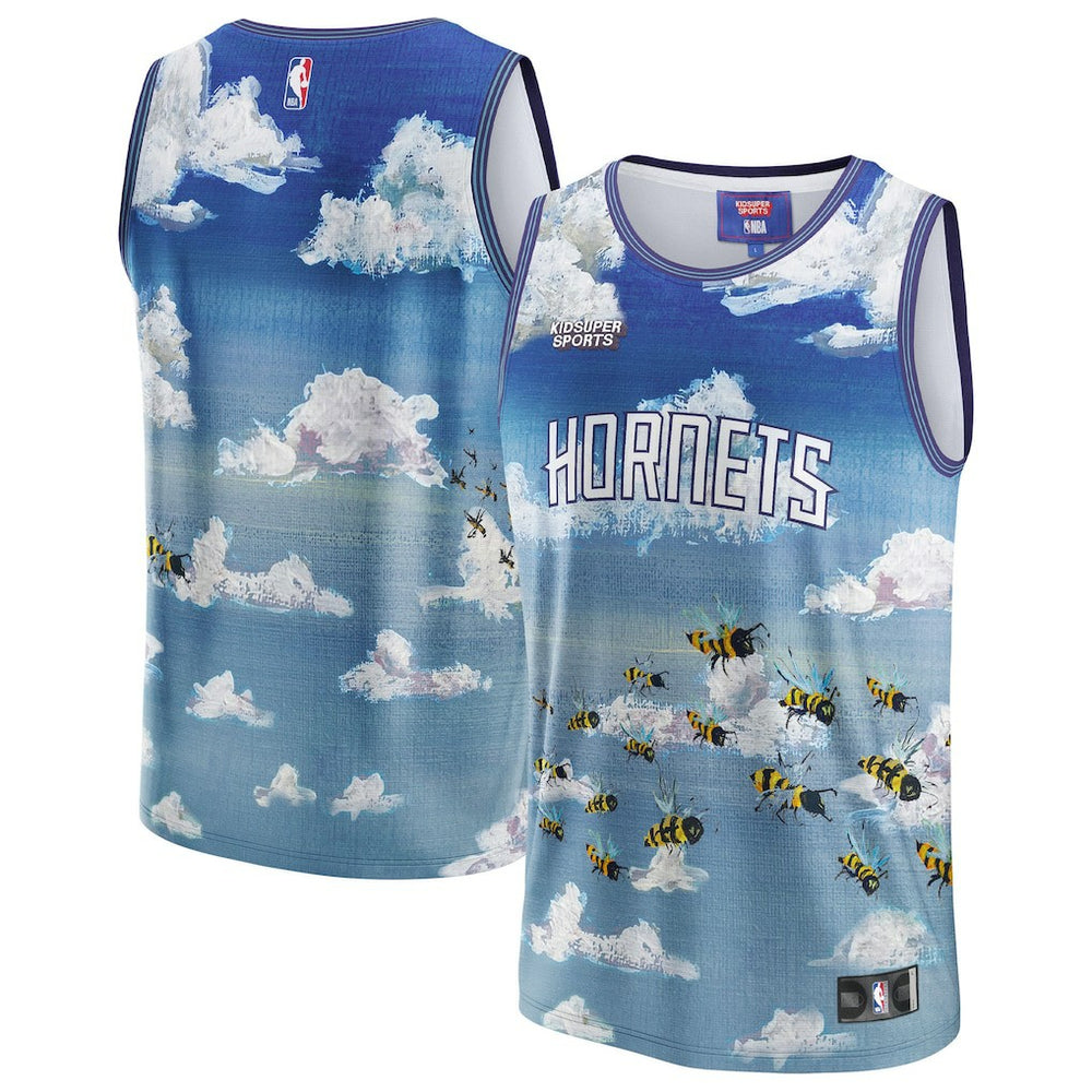 Fanatics Charlotte Hornets NBA & KidSuper Studios Unisex Hometown Jersey