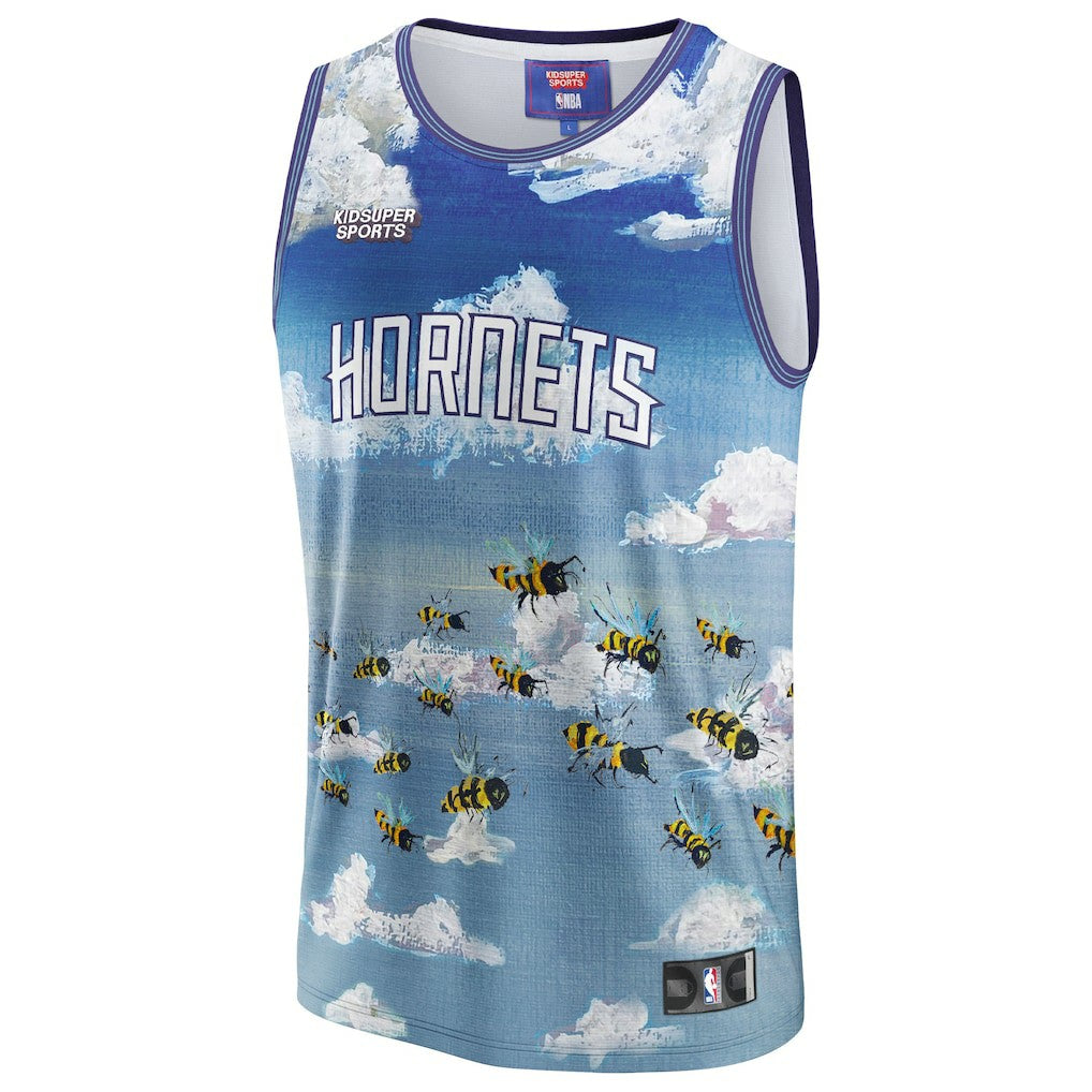 Fanatics Charlotte Hornets NBA & KidSuper Studios Unisex Hometown Jersey