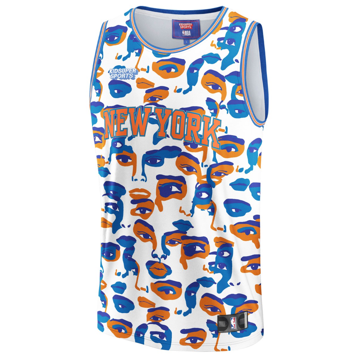 Fanatics New York Knicks NBA & KidSuper Studios Unisex Hometown Jersey
