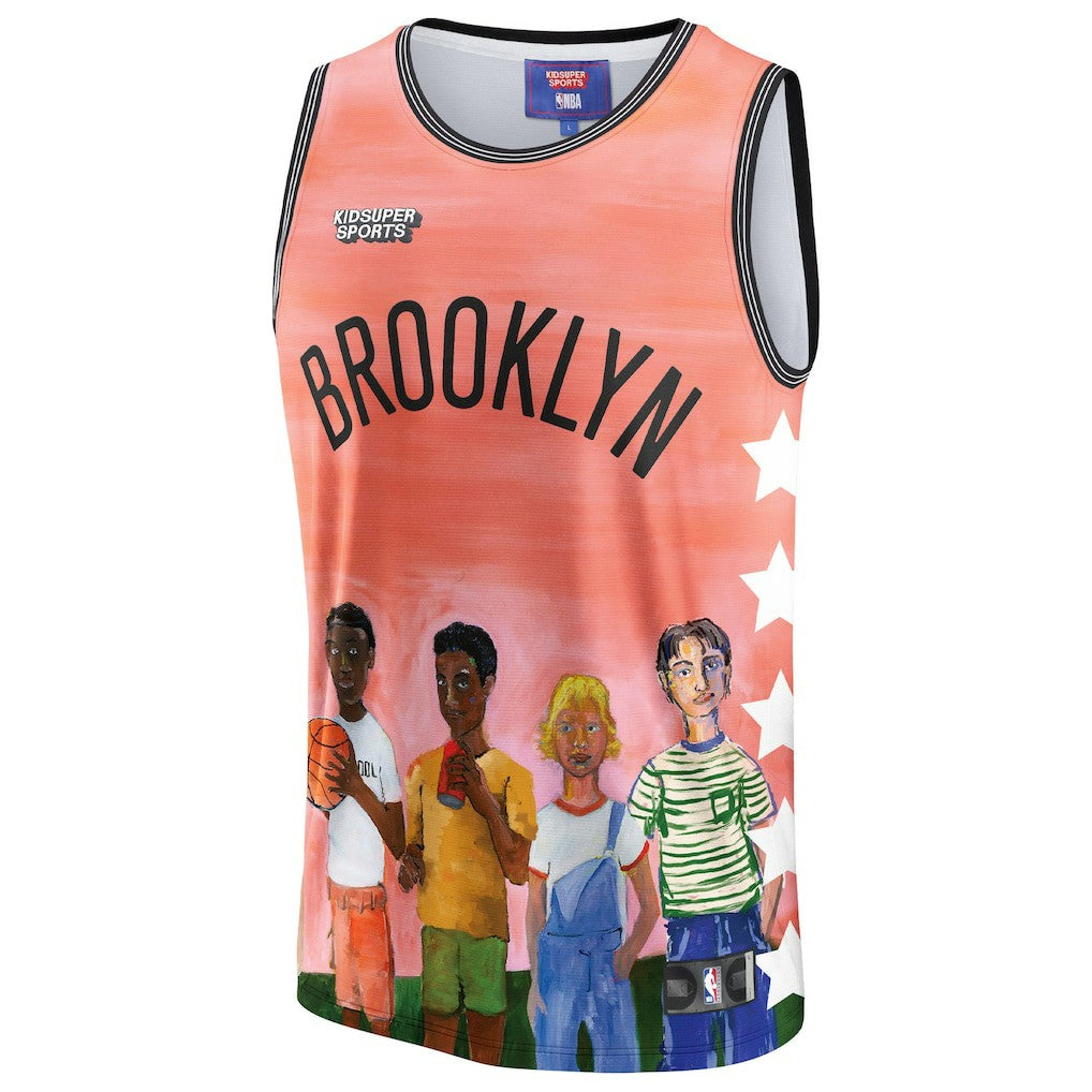 Fanatics Brooklyn Nets NBA & KidSuper Studios Unisex Hometown Jersey