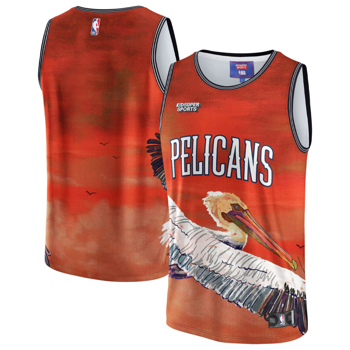 Fanatics New Orleans Pelicans NBA & KidSuper Studios Unisex Hometown Jersey