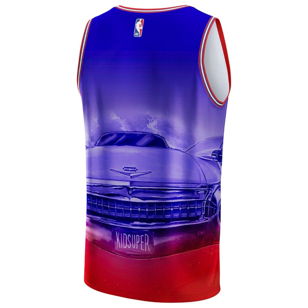 Fanatics Detroit Pistons NBA & KidSuper Studios Unisex Hometown Jersey sale