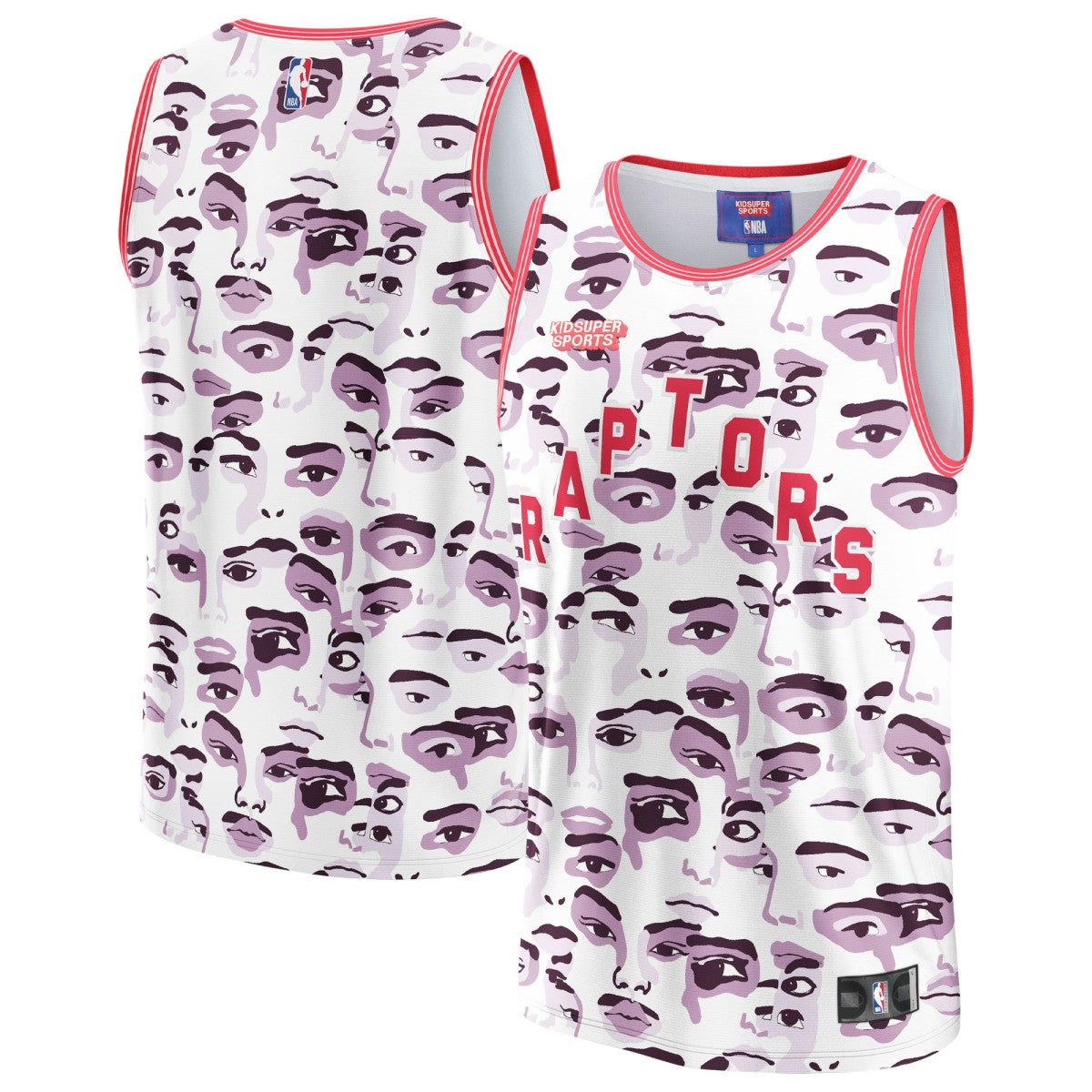 Fanatics Toronto Raptors NBA & KidSuper Studios Unisex Hometown Jersey