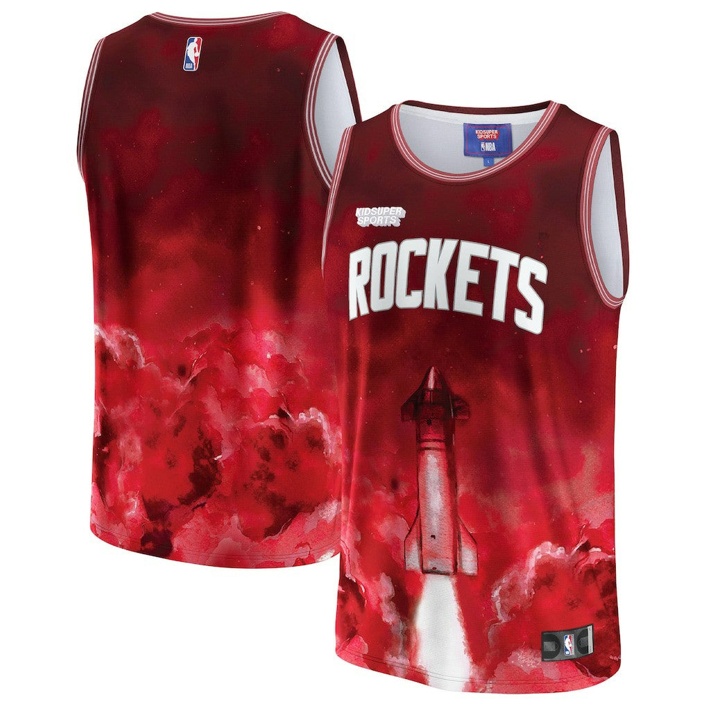 Fanatics Houston Rockets NBA & KidSuper Studios Unisex Hometown Jersey