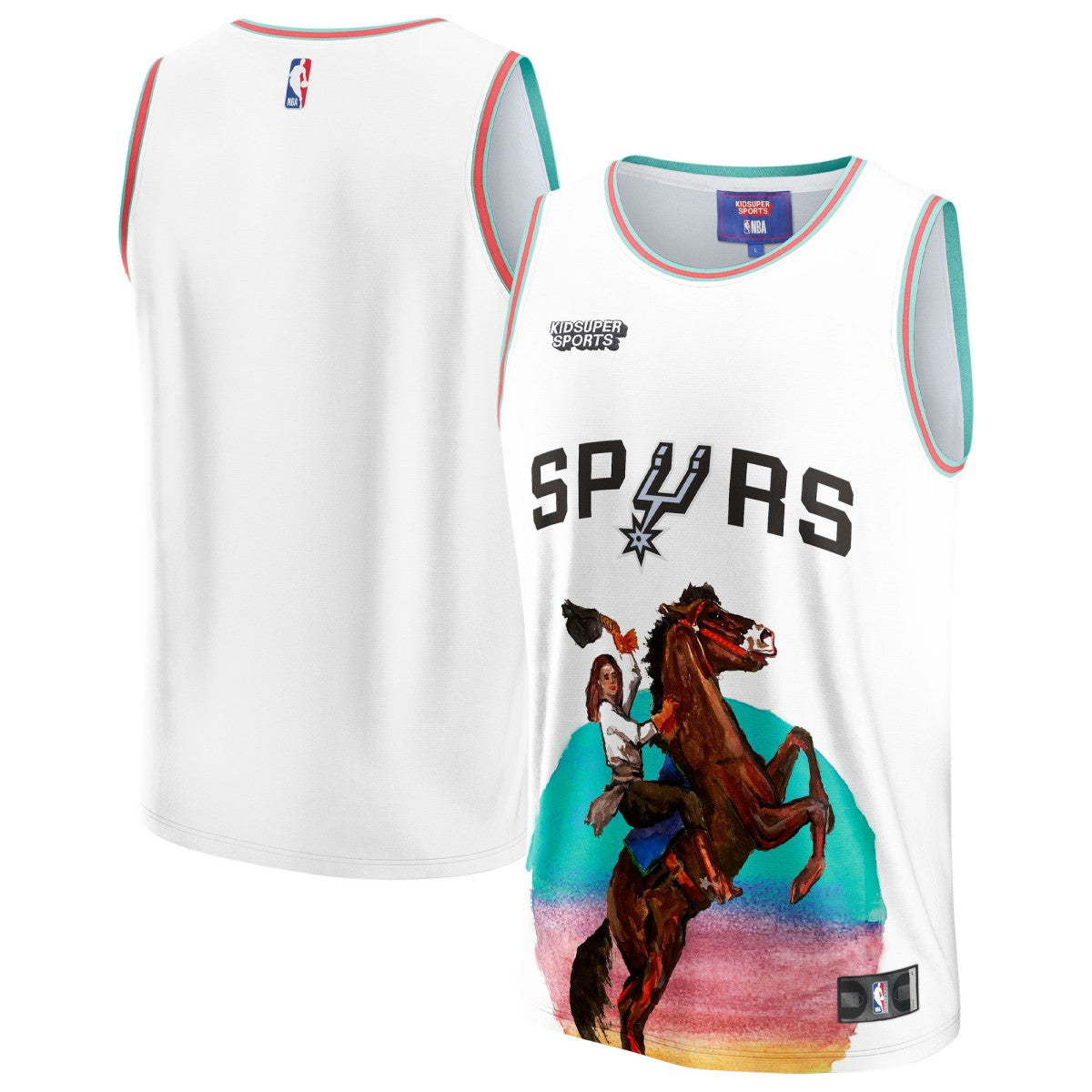 Fanatics San Antonio Spurs NBA & KidSuper Studios Unisex Hometown Jersey