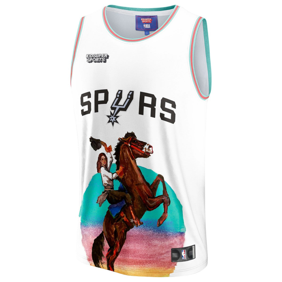 Fanatics San Antonio Spurs NBA & KidSuper Studios Unisex Hometown Jersey