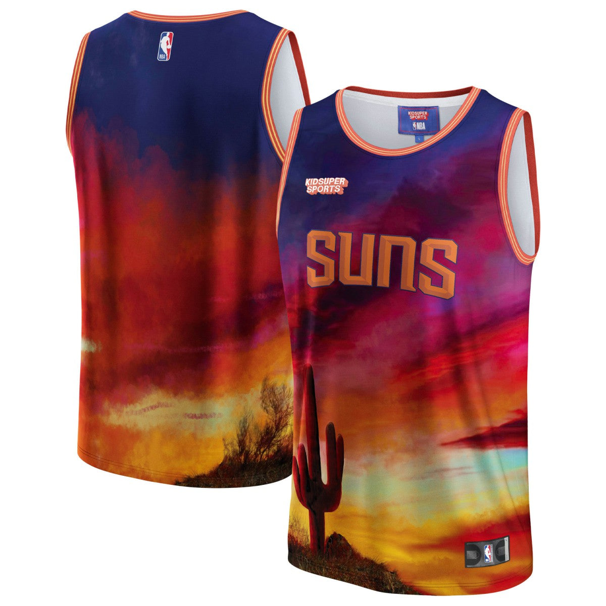 Fanatics Phoenix Suns NBA & KidSuper Studios Unisex Hometown Jersey