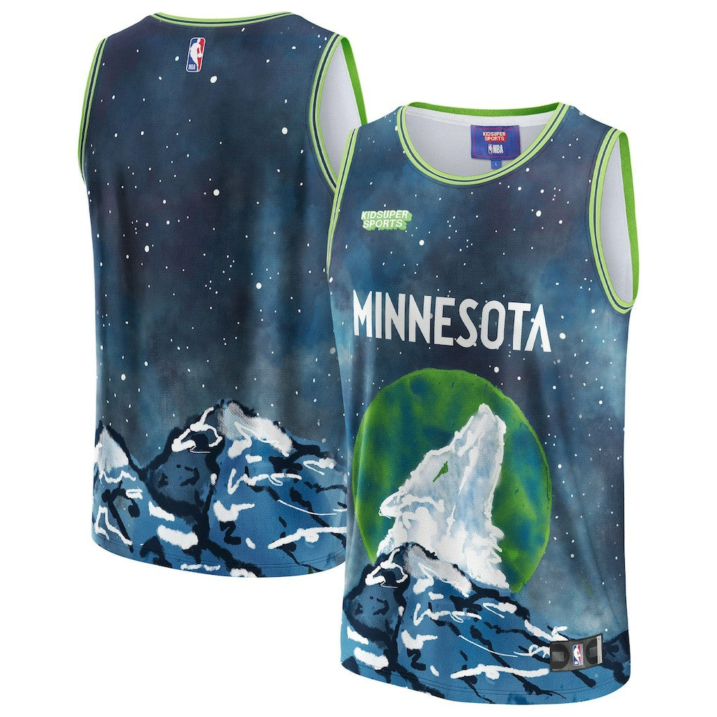 Fanatics Minnesota Timberwolves NBA & KidSuper Studios Unisex Hometown Jersey