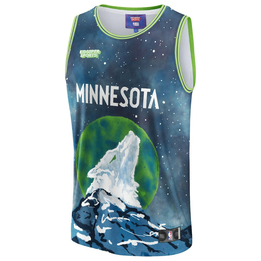 Fanatics Minnesota Timberwolves NBA & KidSuper Studios Unisex Hometown Jersey