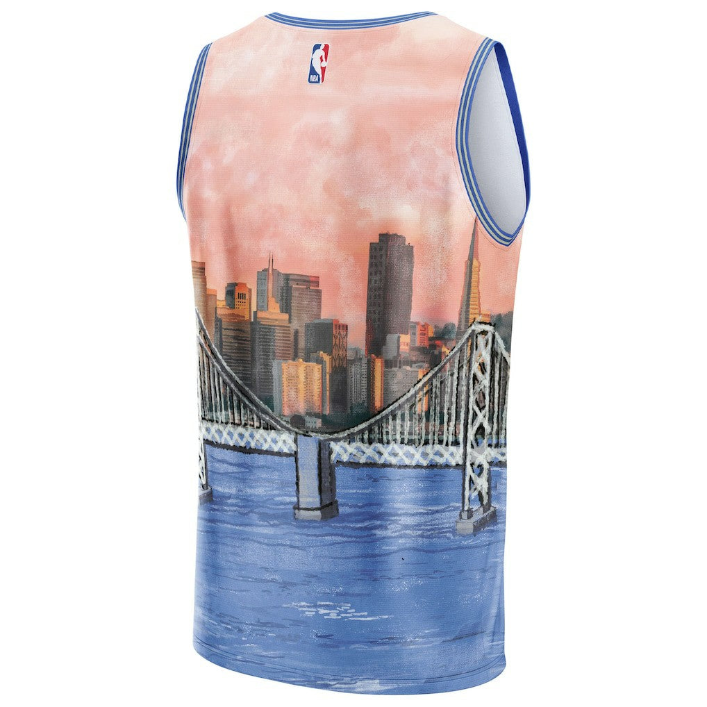 Fanatics Golden State Warriors NBA & KidSuper Studios Unisex Hometown Jersey sale