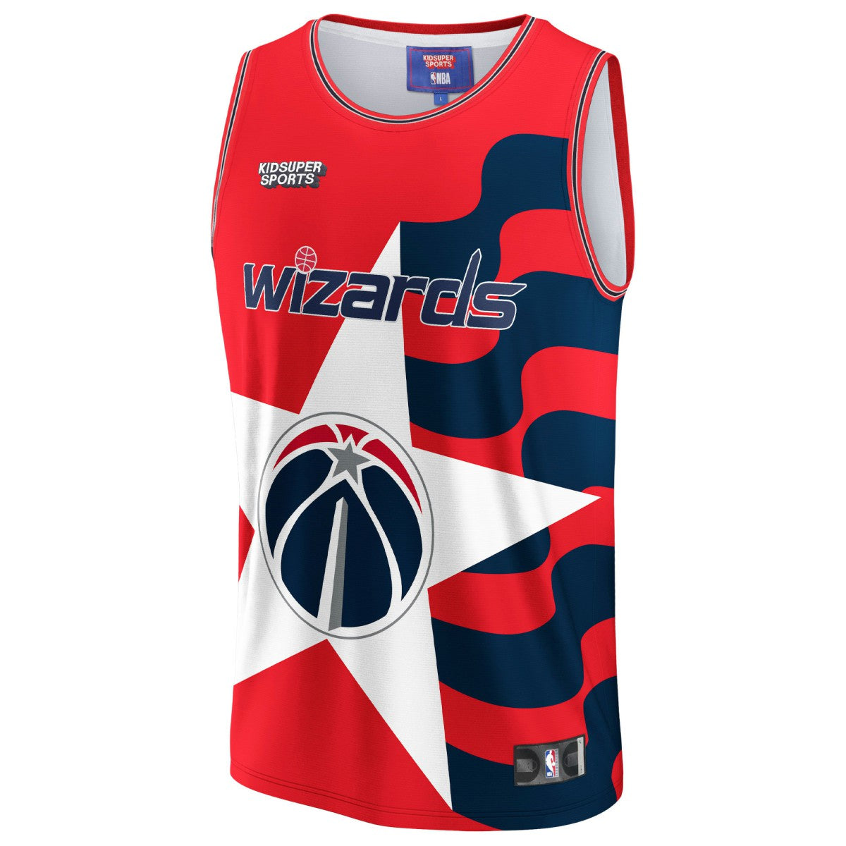 Fanatics Washington Wizards NBA & KidSuper Studios Unisex Hometown Jersey