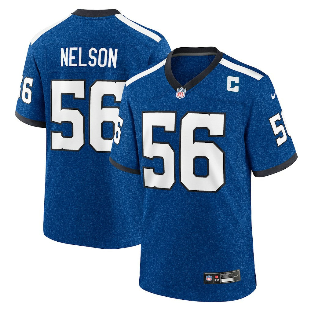 Quenton Nelson  Indiana Nights Alternate Game Jersey - Indianapolis Colts Jerseys