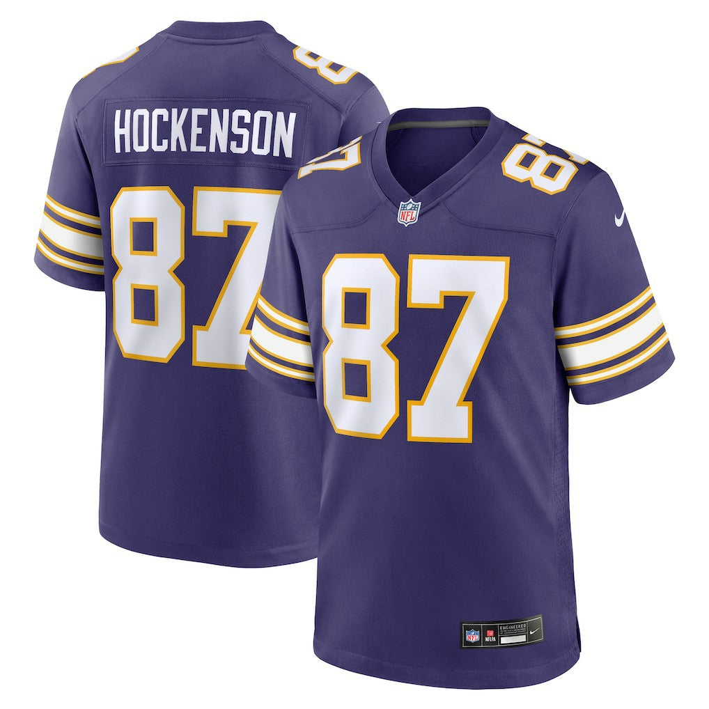T.J. Hockenson  Classic Player Game Jersey - Minnesota Vikings Jerseys
