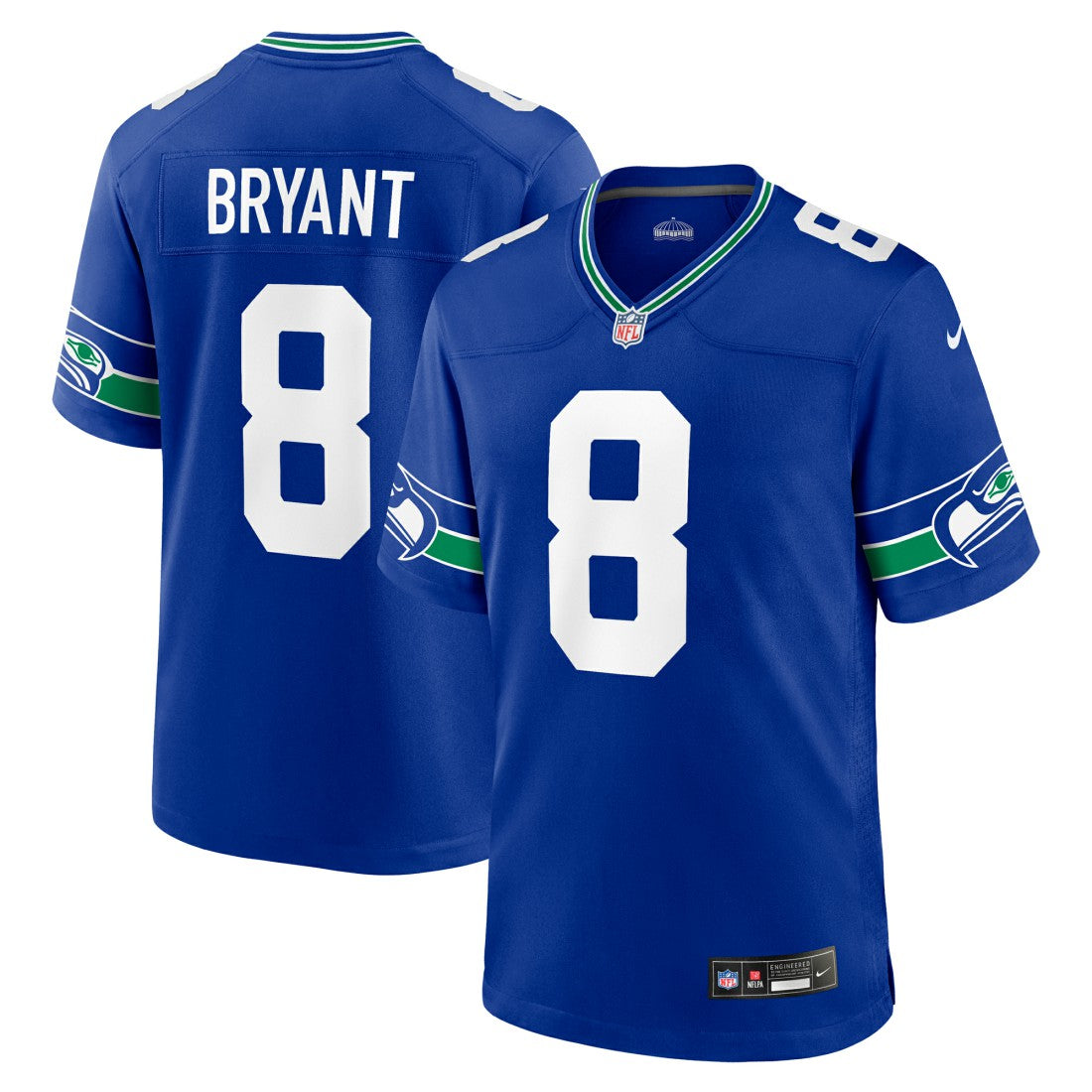 Coby Bryant  Throwback Player Game Jersey - Seattle Seahawks Jerseys