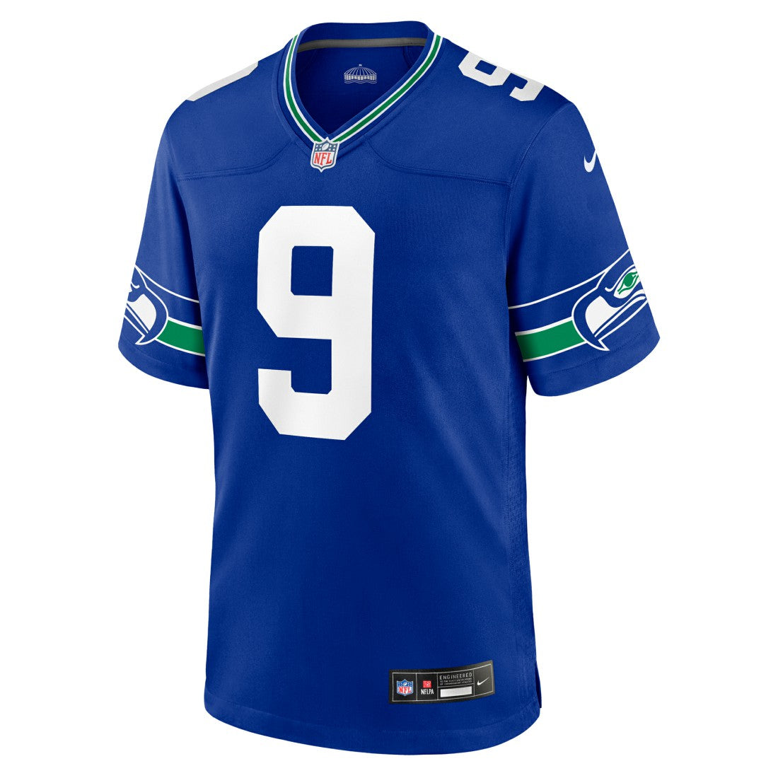 Kenneth Walker III  Throwback Player Game Jersey - Seattle Seahawks Jerseys